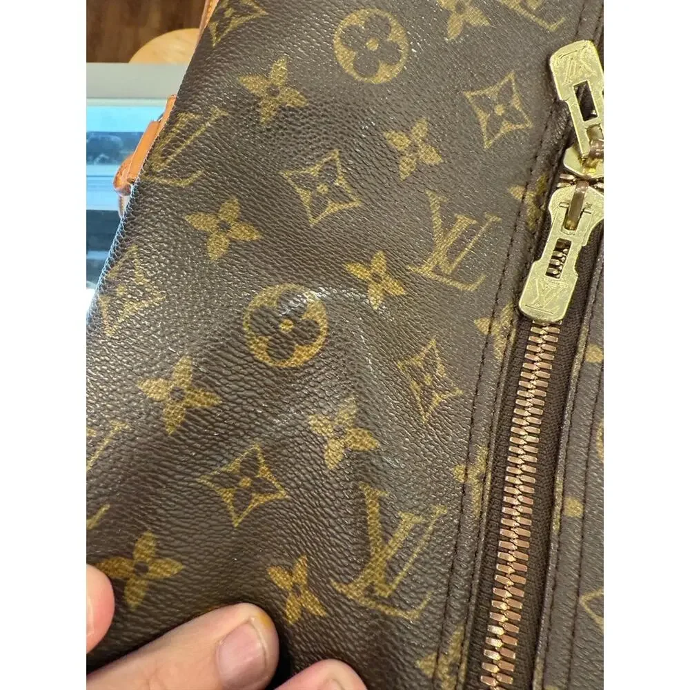 Vintage LOUIS VUITTON Monogram Travel Bag Sirius 50 Authentic TS343163